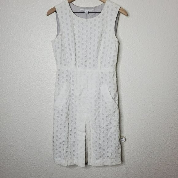 Diane Von Furstenberg Carpreena Eyelet Dress - Picture 1 of 10